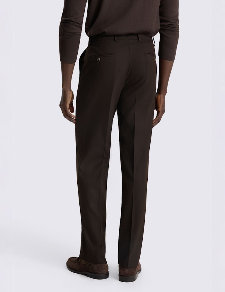 2 Piece Relaxed Fit Flannel Double Breasted Suit 2 of 5