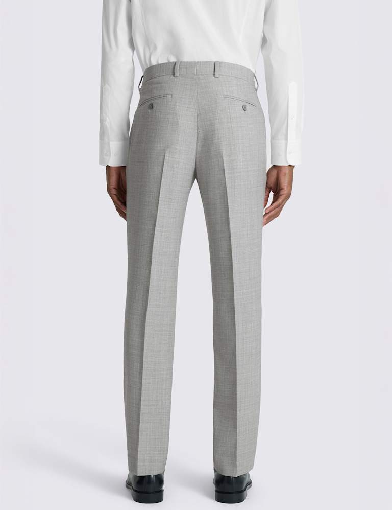 3 Piece Slim Fit Wool Blend Marl Suit 3 of 7