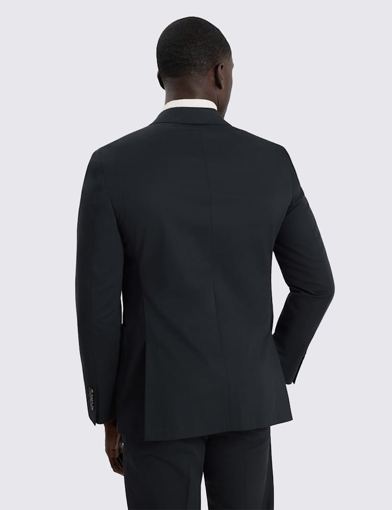 2 Piece Slim Fit Cotton Rich Double Breasted Suit 4 of 5