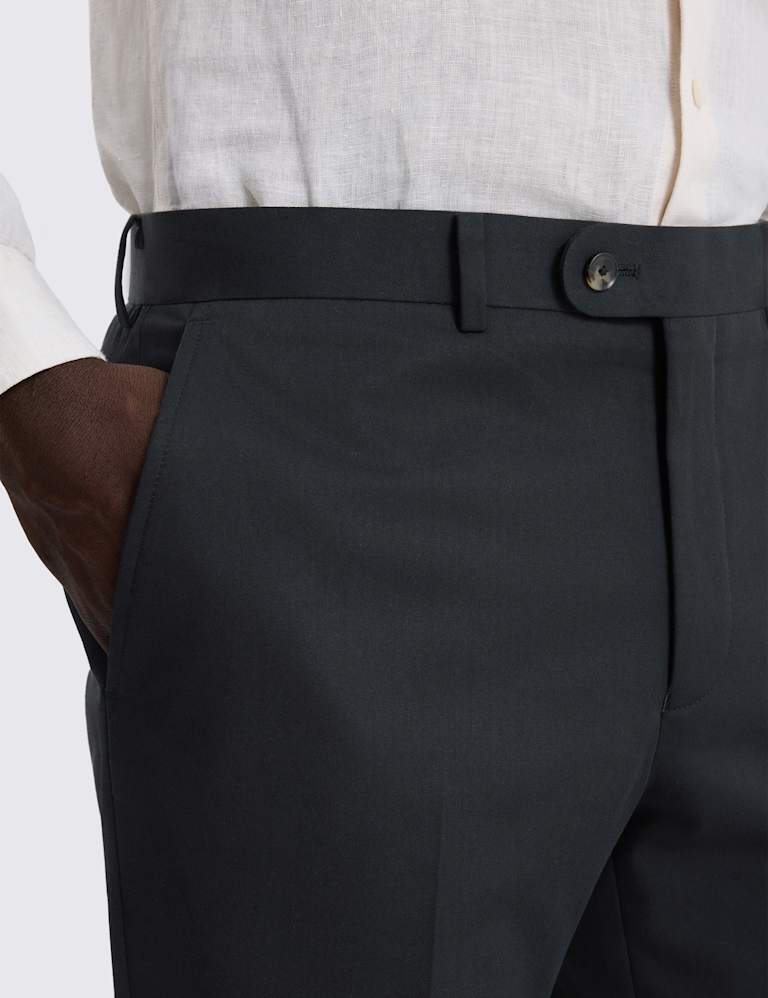 2 Piece Slim Fit Cotton Rich Double Breasted Suit 3 of 5