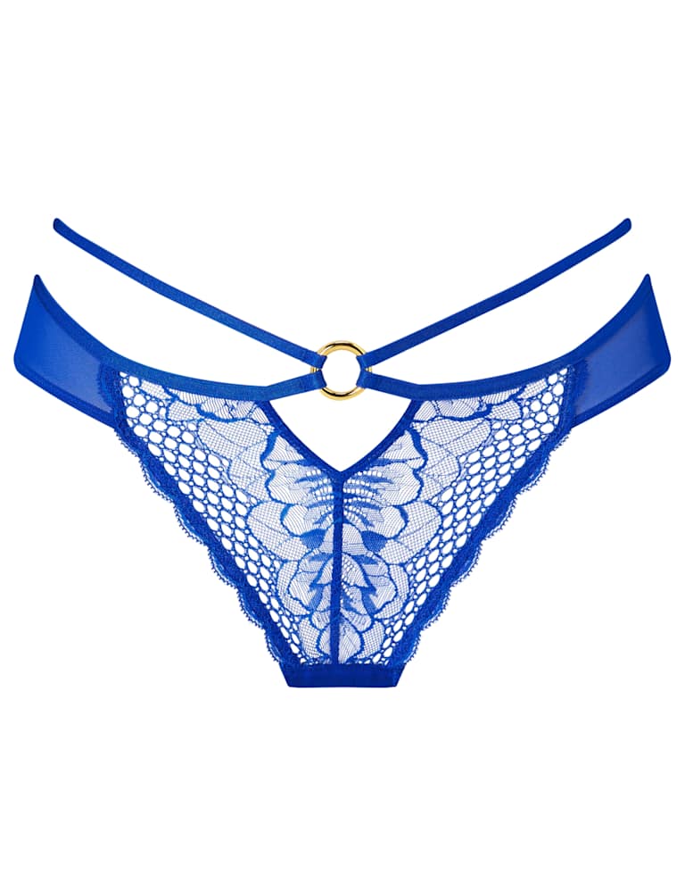 Lace Wired Plunge Bra Set (A-G) 3 of 9
