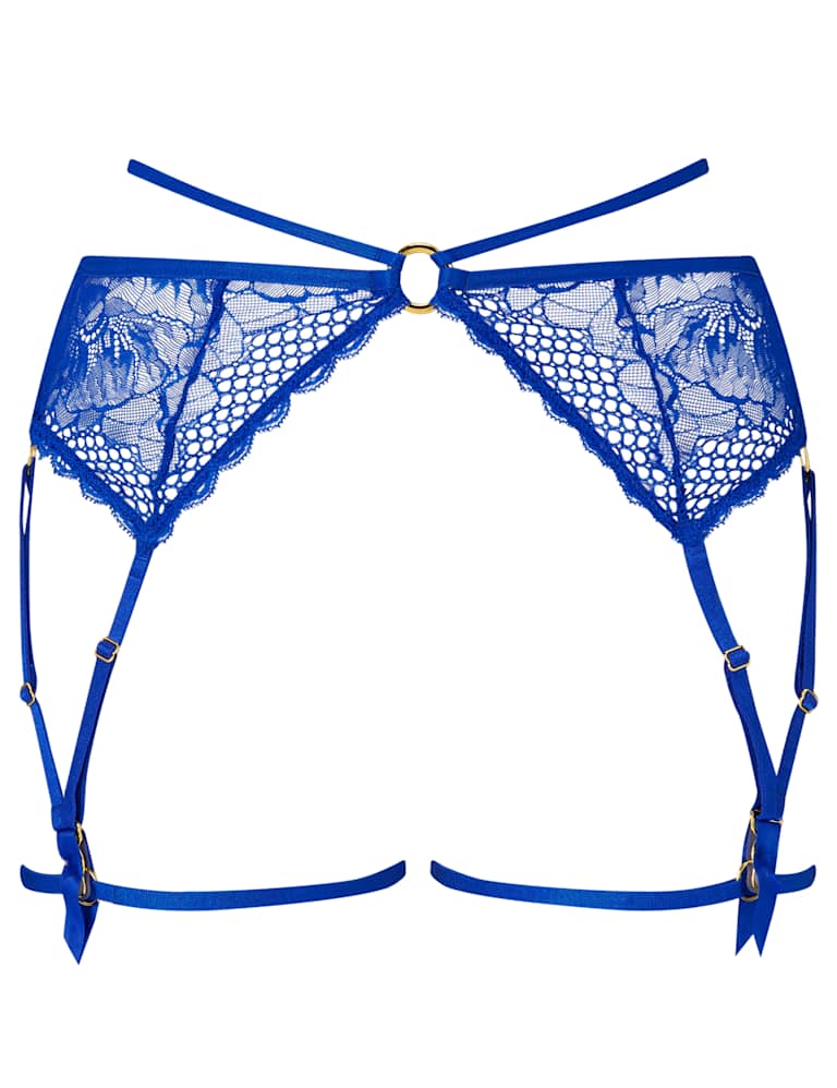 Lace Wired Plunge Bra Set (A-G) 4 of 9