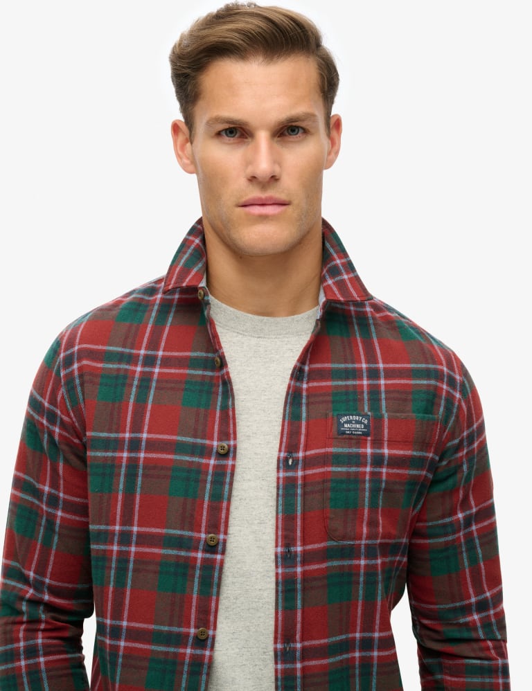 Brushed Cotton Check Shirt 2 of 6