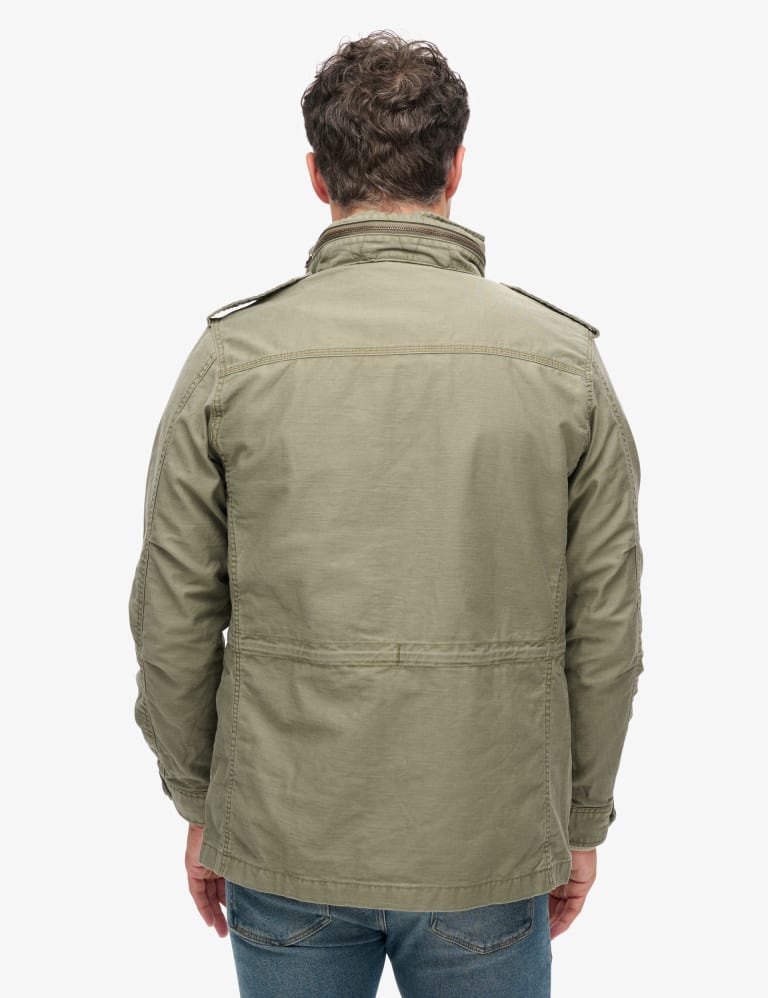 Pure Cotton Utility Jacket | Superdry | M&S