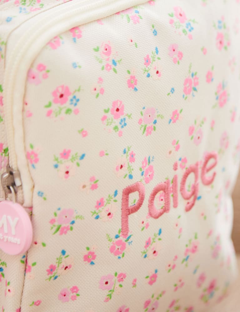 Personalised Ditsy Print Medium Backpack 2 of 5