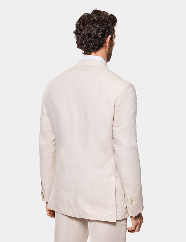 Tailored Fit Pure Linen Suit 4 of 5