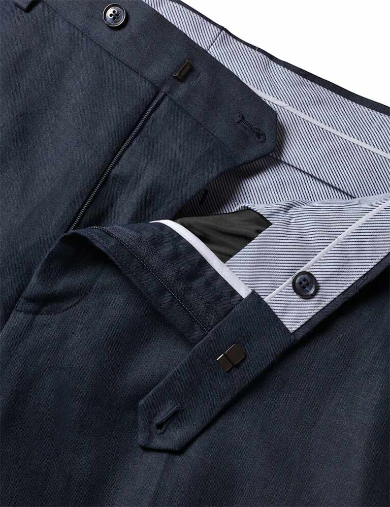 Slim Fit Pure Linen Suit 3 of 4