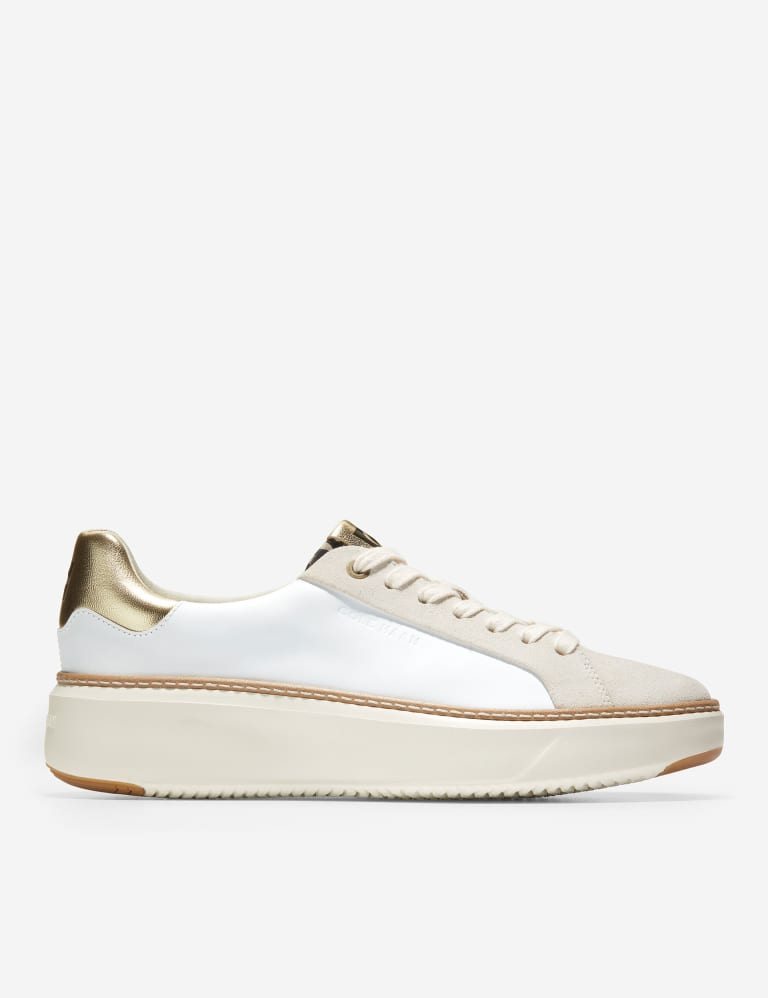 Cole haan white leather deals