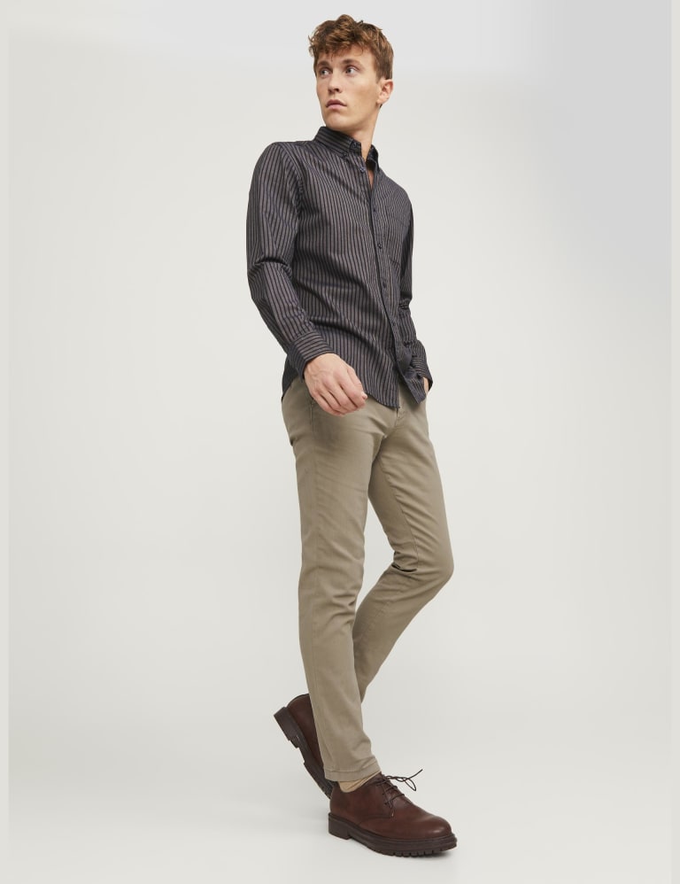 Slim Fit 5 Pocket Chinos 4 of 7