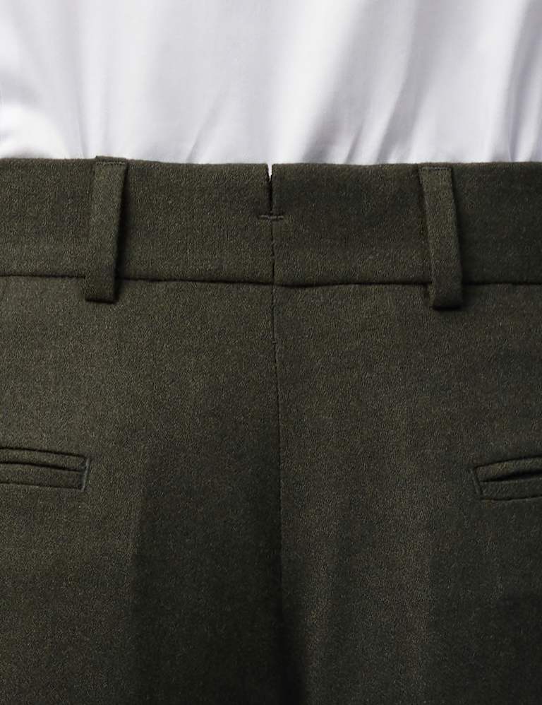 2 Piece Slim Fit Wool Rich Stretch Flannel Suit 3 of 4