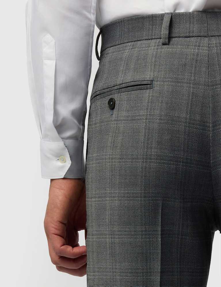3 Piece Slim Fit Wool Blend Suit 3 of 6