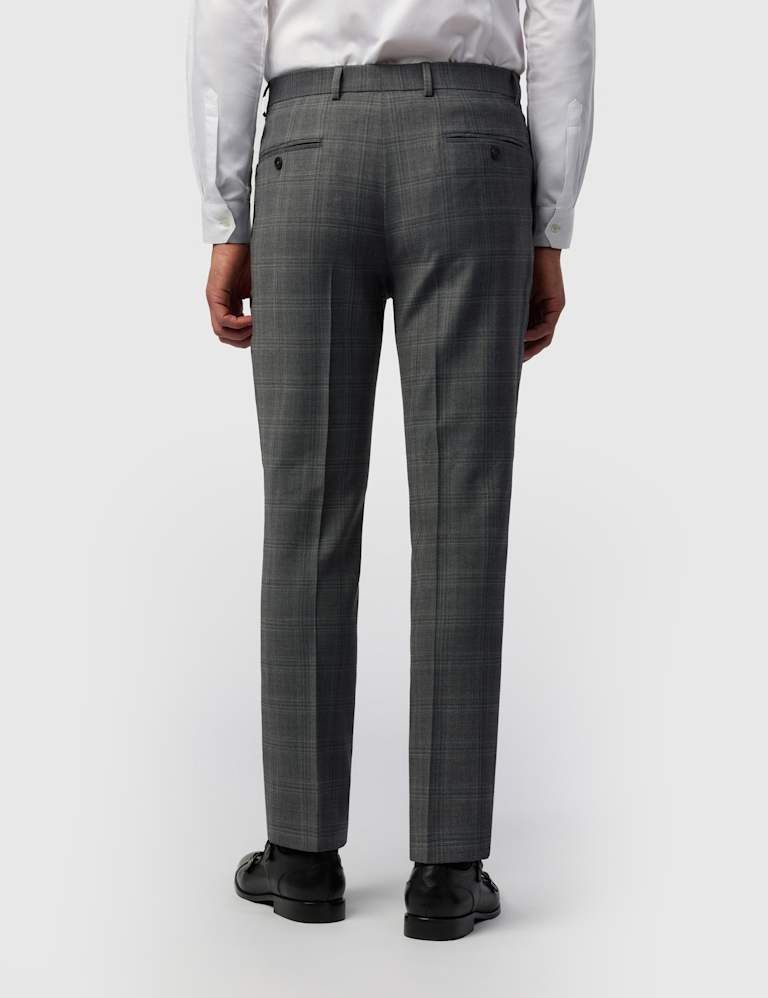 3 Piece Slim Fit Wool Blend Suit 5 of 6