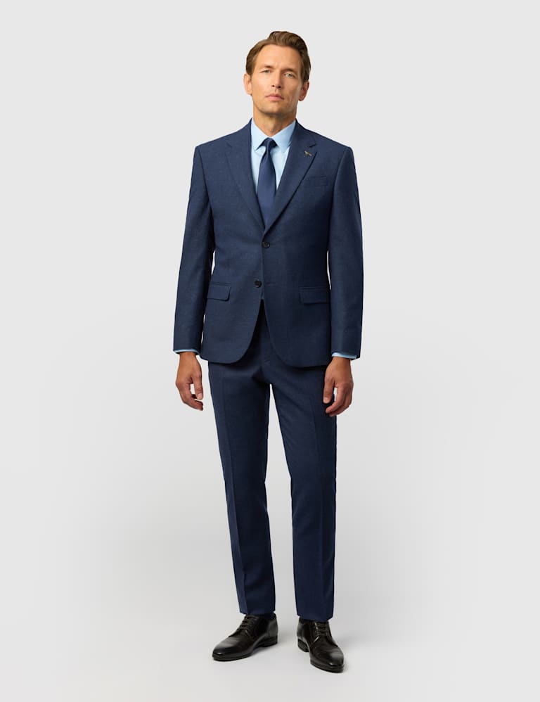 2 Piece Slim Fit Wool Rich Puppytooth Suit 2 of 4