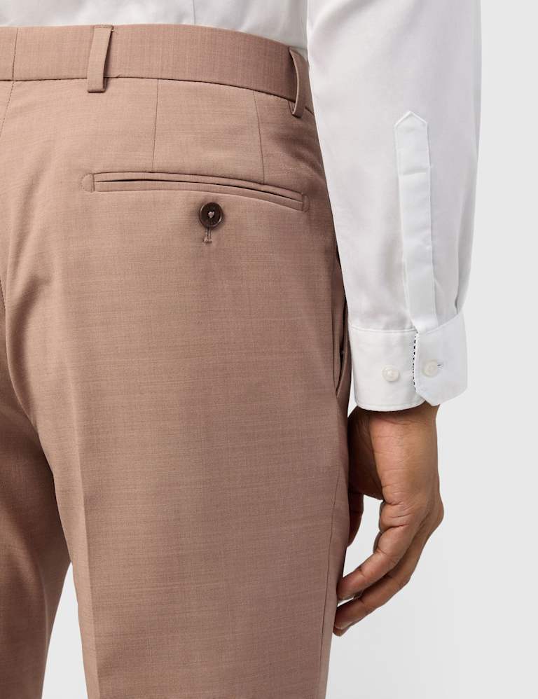 Slim Fit Wool Blend Single Breasted Suit 4 of 4