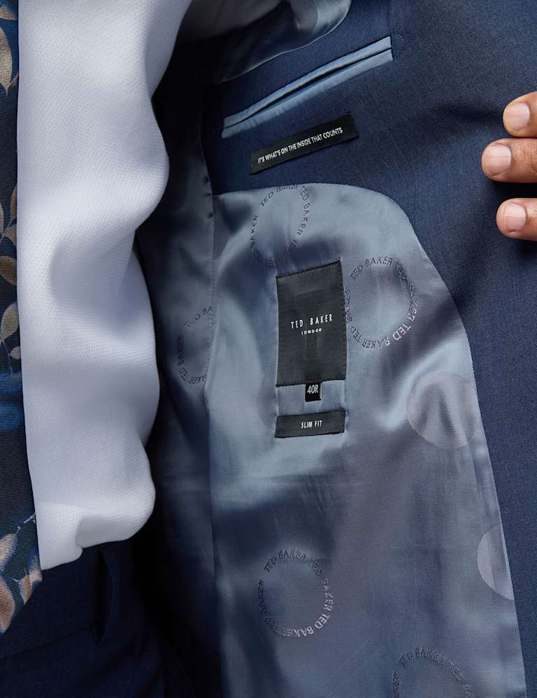 Slim Fit Wool Rich Suit 3 of 4