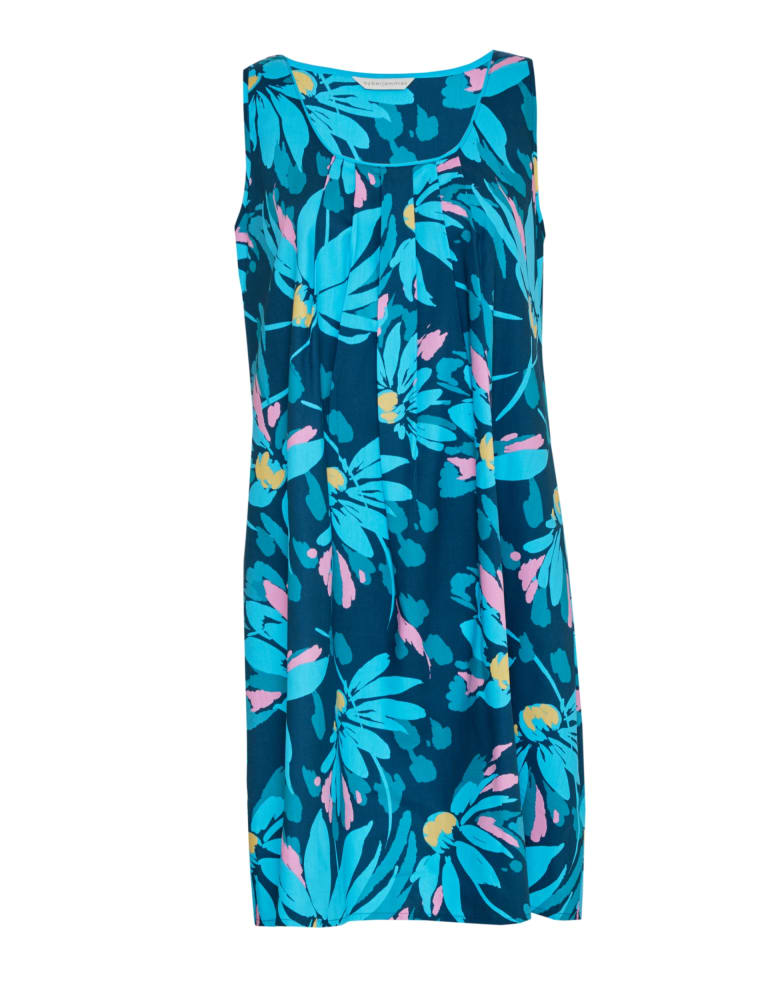 Cotton Modal Floral Strappy Chemise | Cyberjammies | M&S