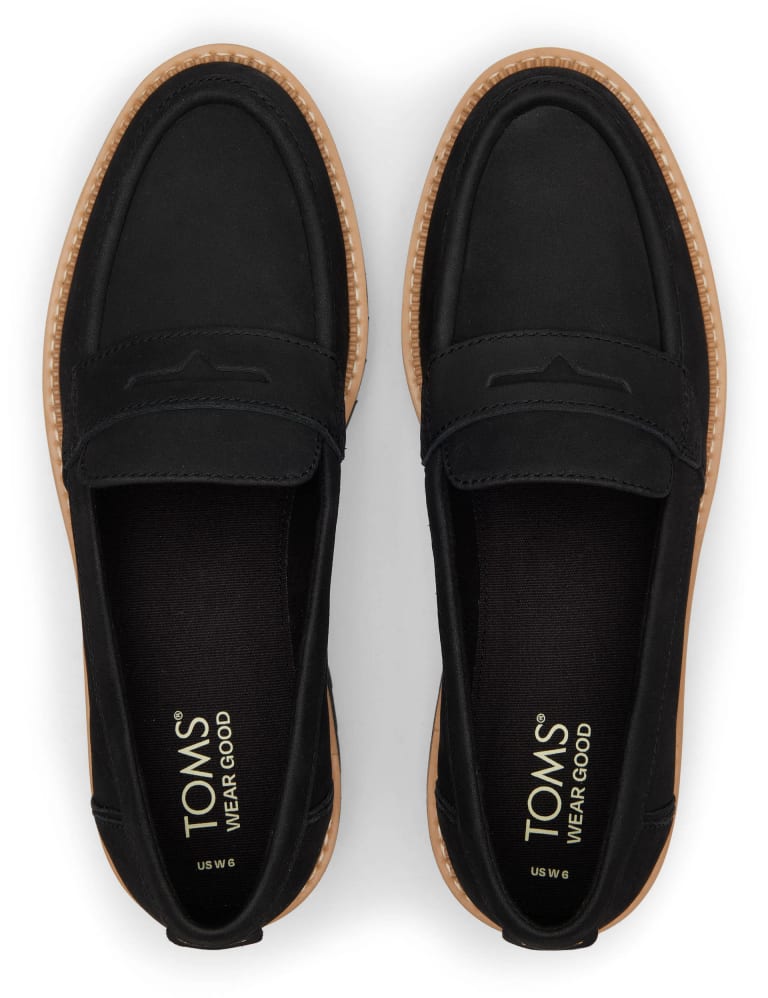 Suede Slip On Chunky Loafers 2 of 5