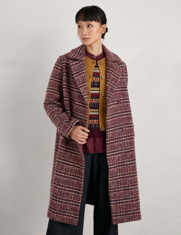 Wool blend duster coat online