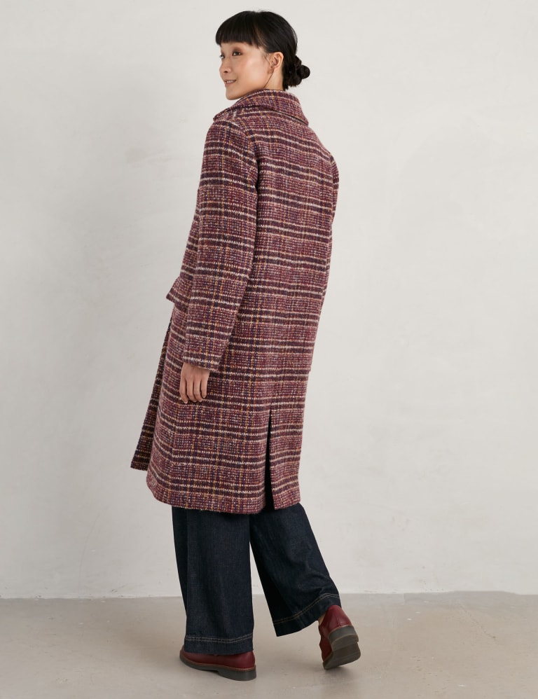 Wool blend duster coat online