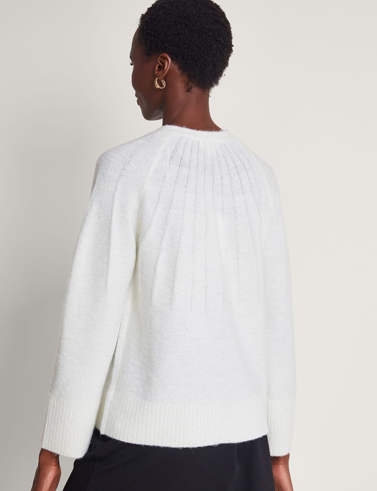 Embroidered Button Front Cardigan | Monsoon | M&S