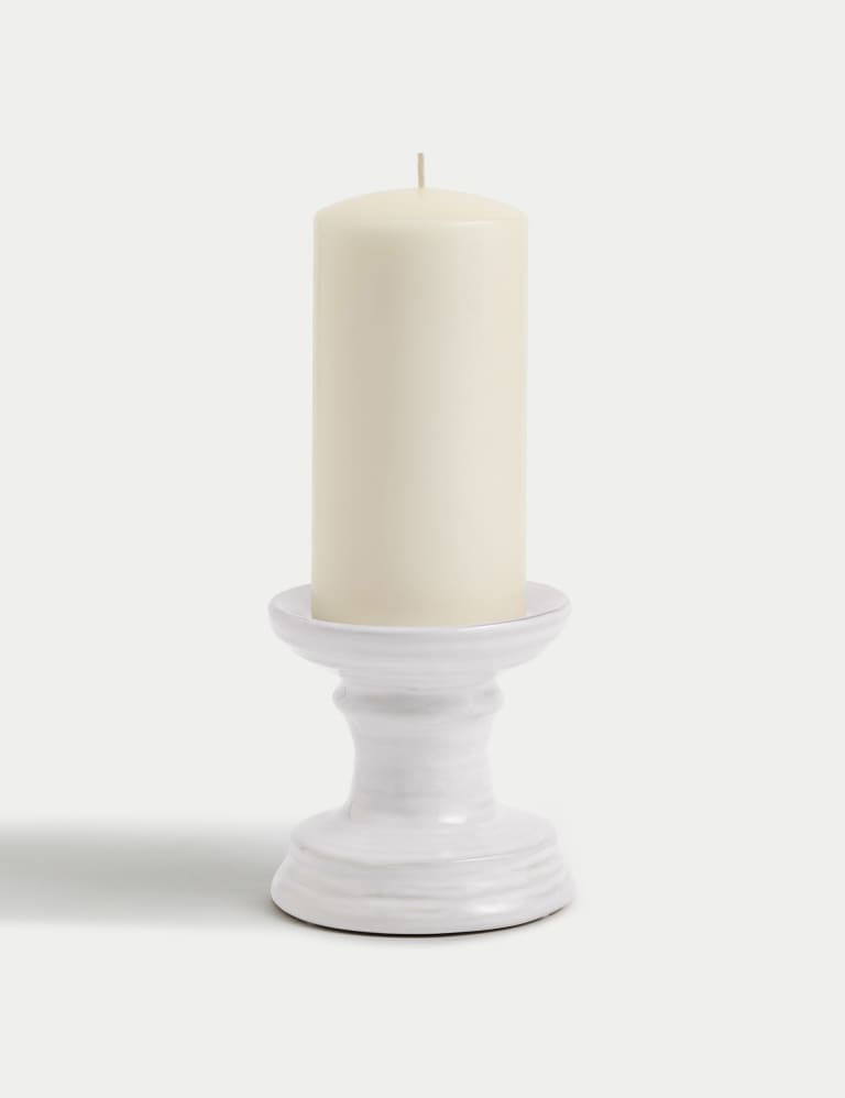 Ceramic Pillar Candle Holder 1 of 5