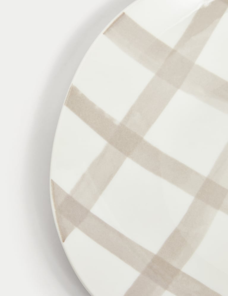 12 Piece Linear Striped Dinner Set | M&S Collection | M&S