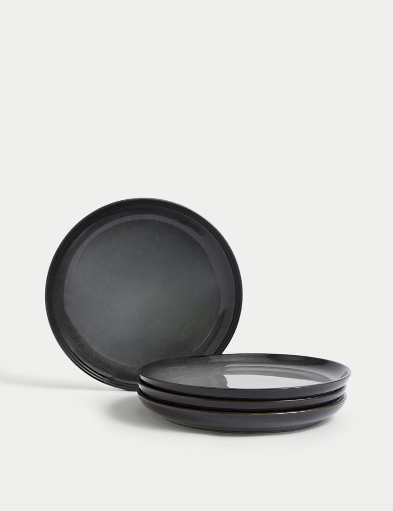 Set of 4 Amberley Reactive Side Plates | M&S Collection | M&S