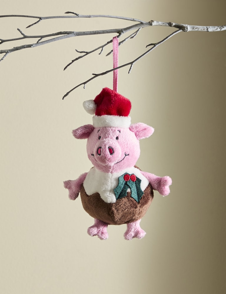 Percy Pig™ Christmas Pudding Decoration 1 of 5