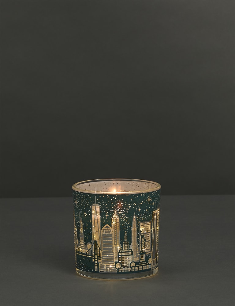 New York Light Up Scented Candle 1 of 4