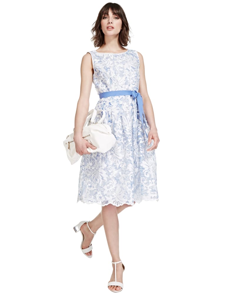Organza Fit Flare Prom Dress Per Una M S IE