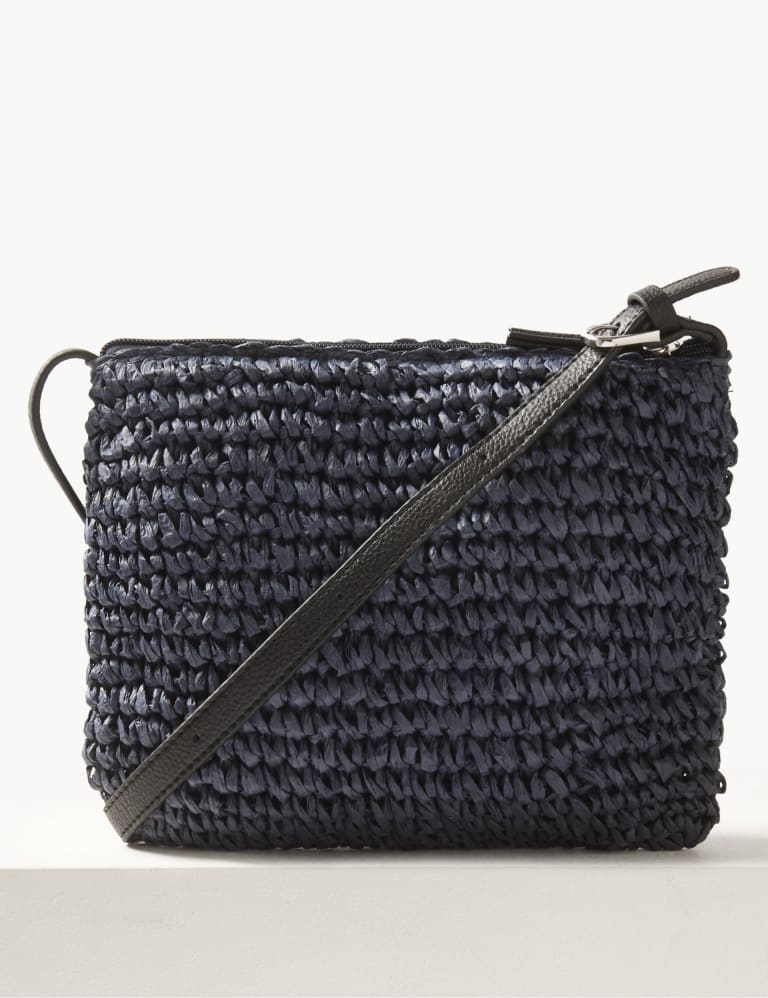 Across body straw bag hotsell