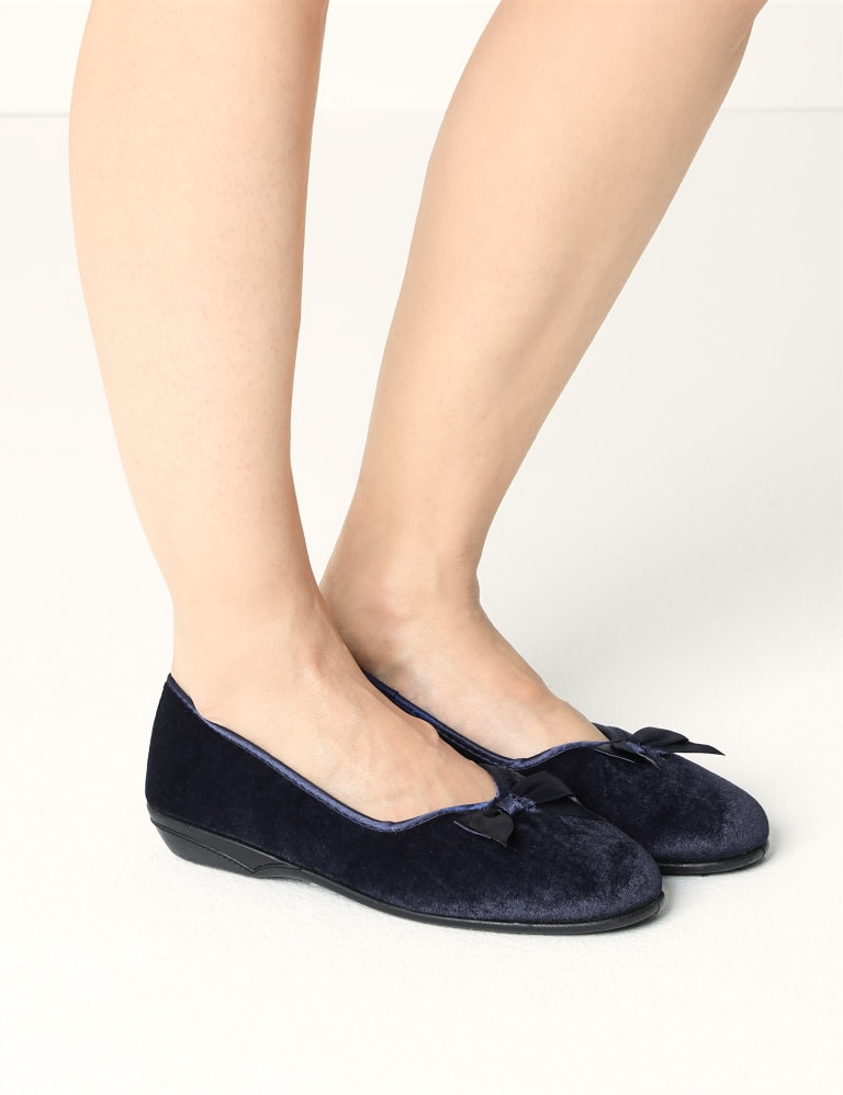 Ballerina slippers marks and spencer on sale