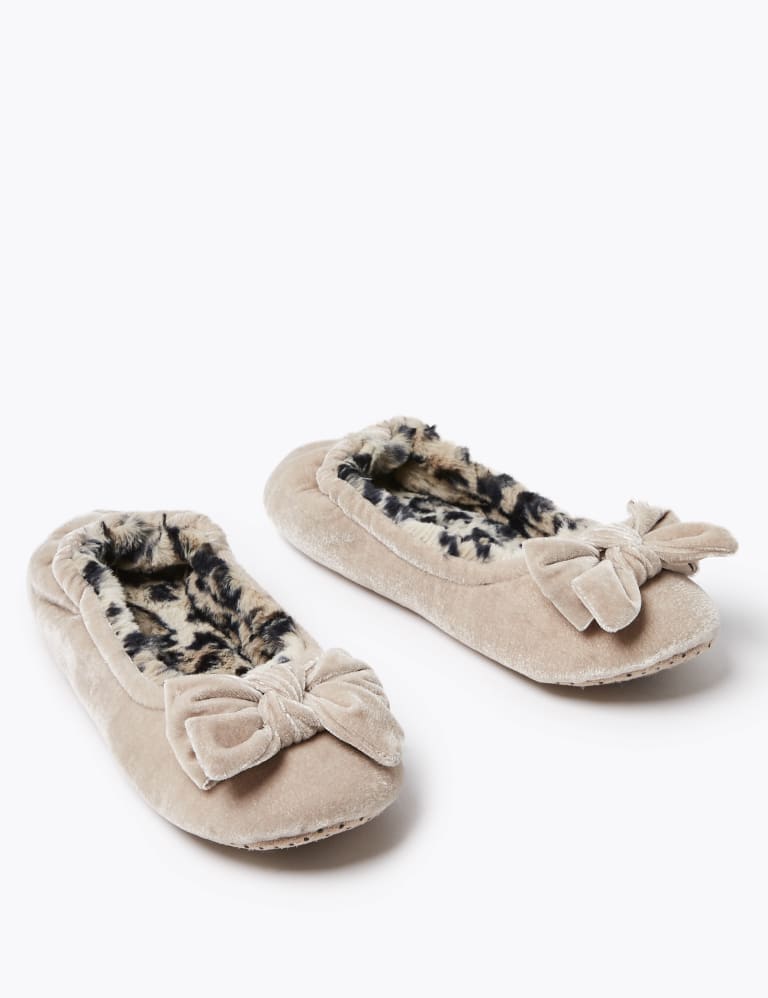 Ballerina slippers marks and spencer on sale
