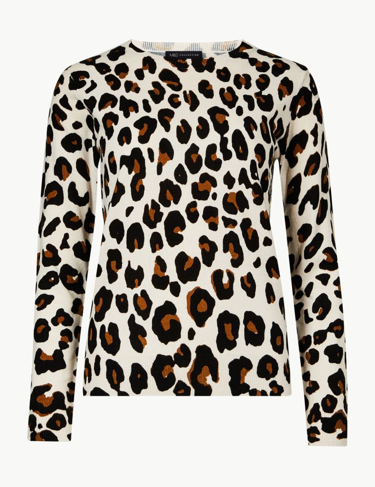 Animal print jumper marks and spencer hotsell