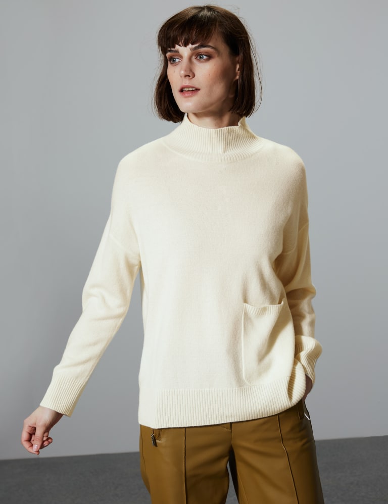 Pure Cashmere High Neck Jumper Autograph M S IE