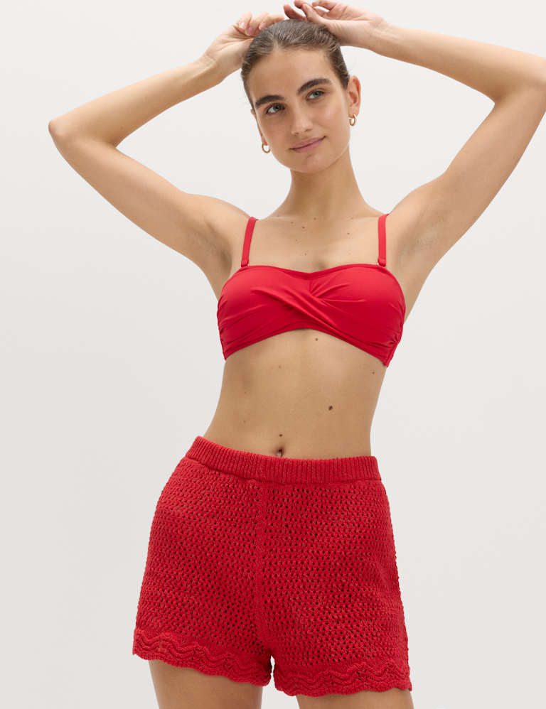 Crochet Cardigan & Shorts Set 5 of 6