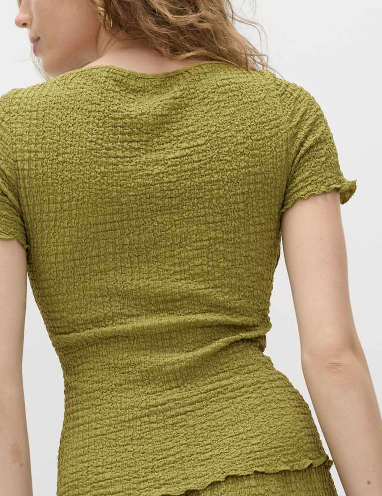 Textured Top & Trouser Set 6 of 6