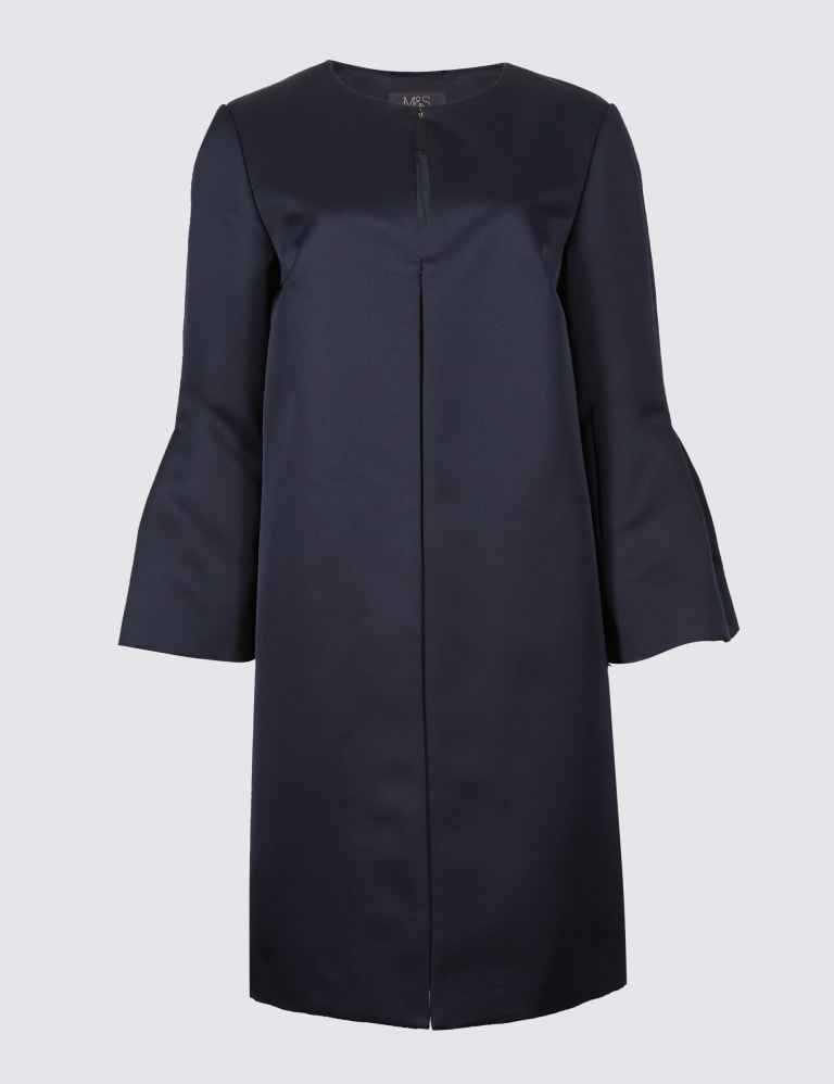 Bell Sleeve Coat M S Collection M S IE