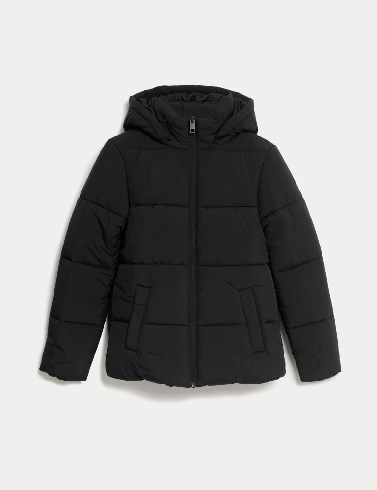 Thermowarmth™ Textured Quilted Puffer Jacket 2 of 8