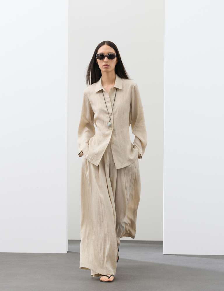 Lyocell Shirt & Trouser Set 4 of 6