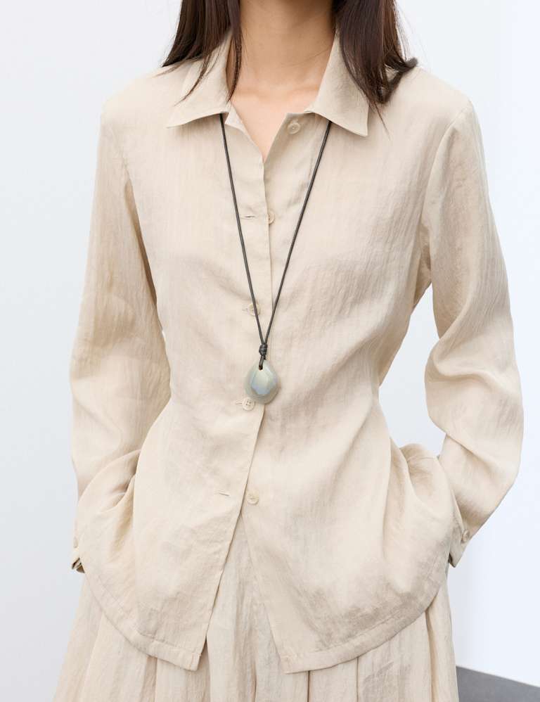 Lyocell Shirt & Trouser Set 5 of 6