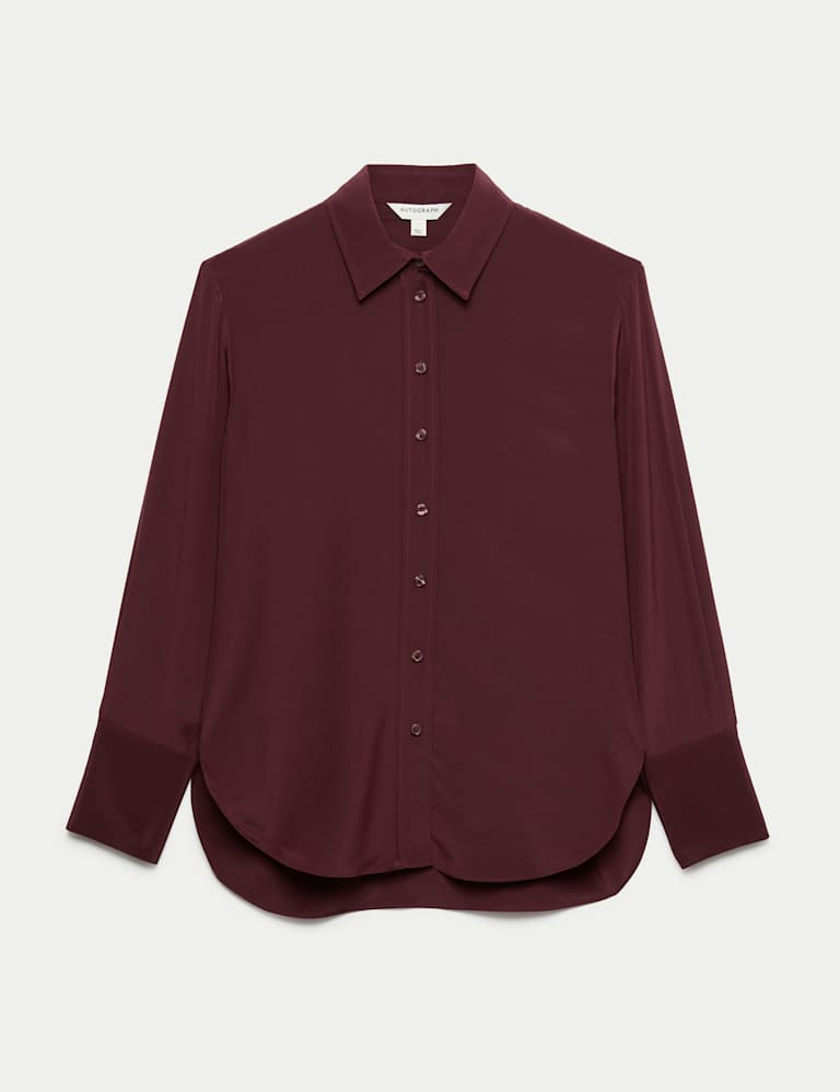 Silk Shirt & Skirt Set 1 of 6