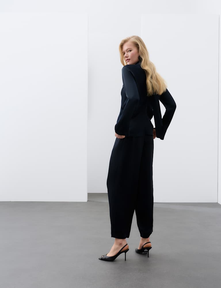 Satin Blouse & Trousers Set 3 of 6