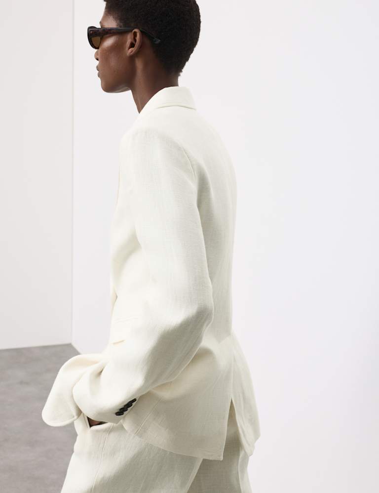 Linen Blazer & Short Set 5 of 6