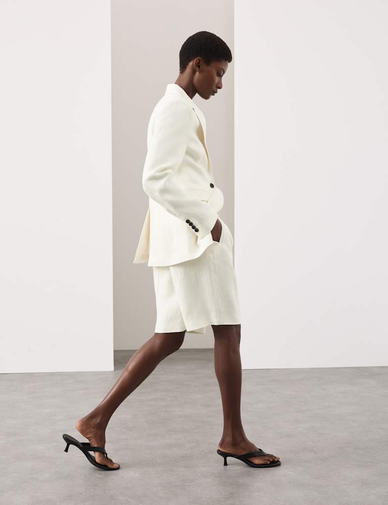 Linen Blazer & Short Set 4 of 6