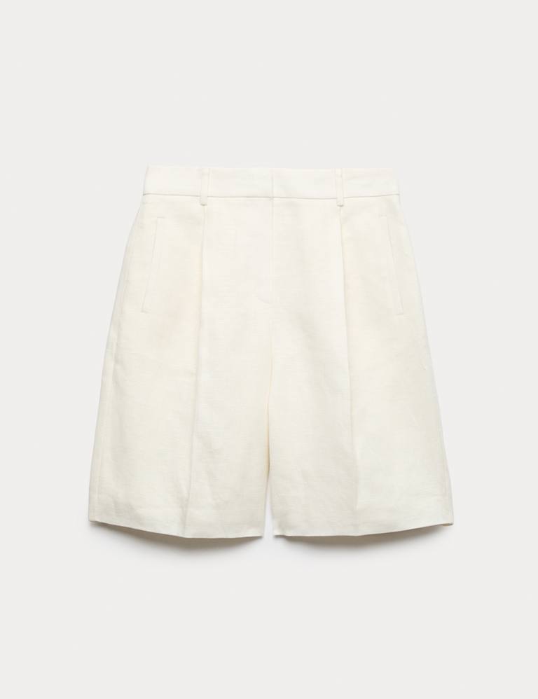 Linen Blazer & Short Set 2 of 6