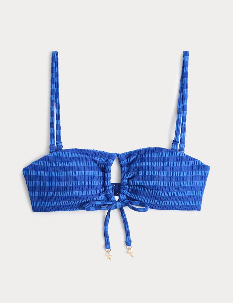 Striped Bandeau Bikini Set 1 of 5