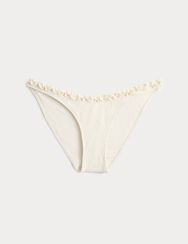 Textured Triangle Bikini Top Set 2 of 6