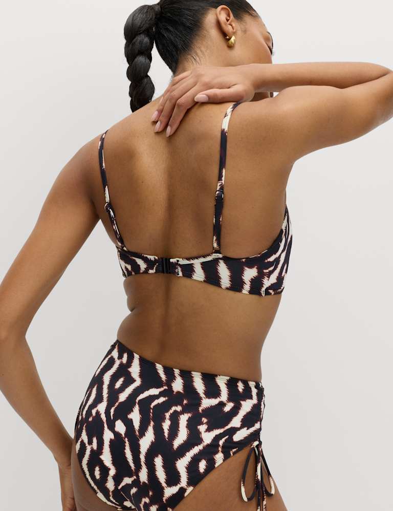 Printed Plunge Bikini Set 6 of 6