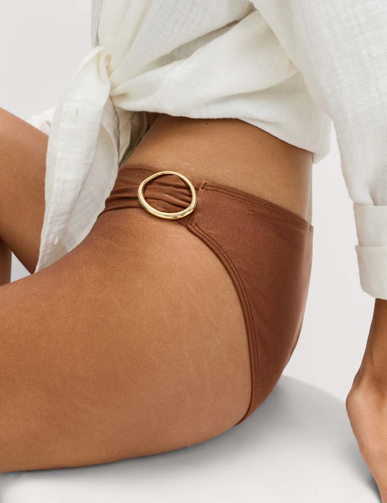 Trim Detail Plunge Bikini Set 4 of 5